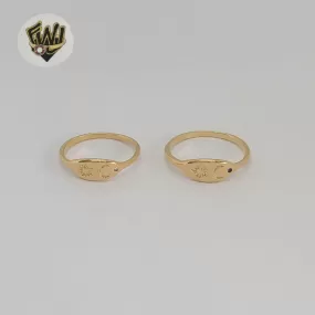 (1-3063-4) Gold Laminate - Sun and Moon Ring - BGF