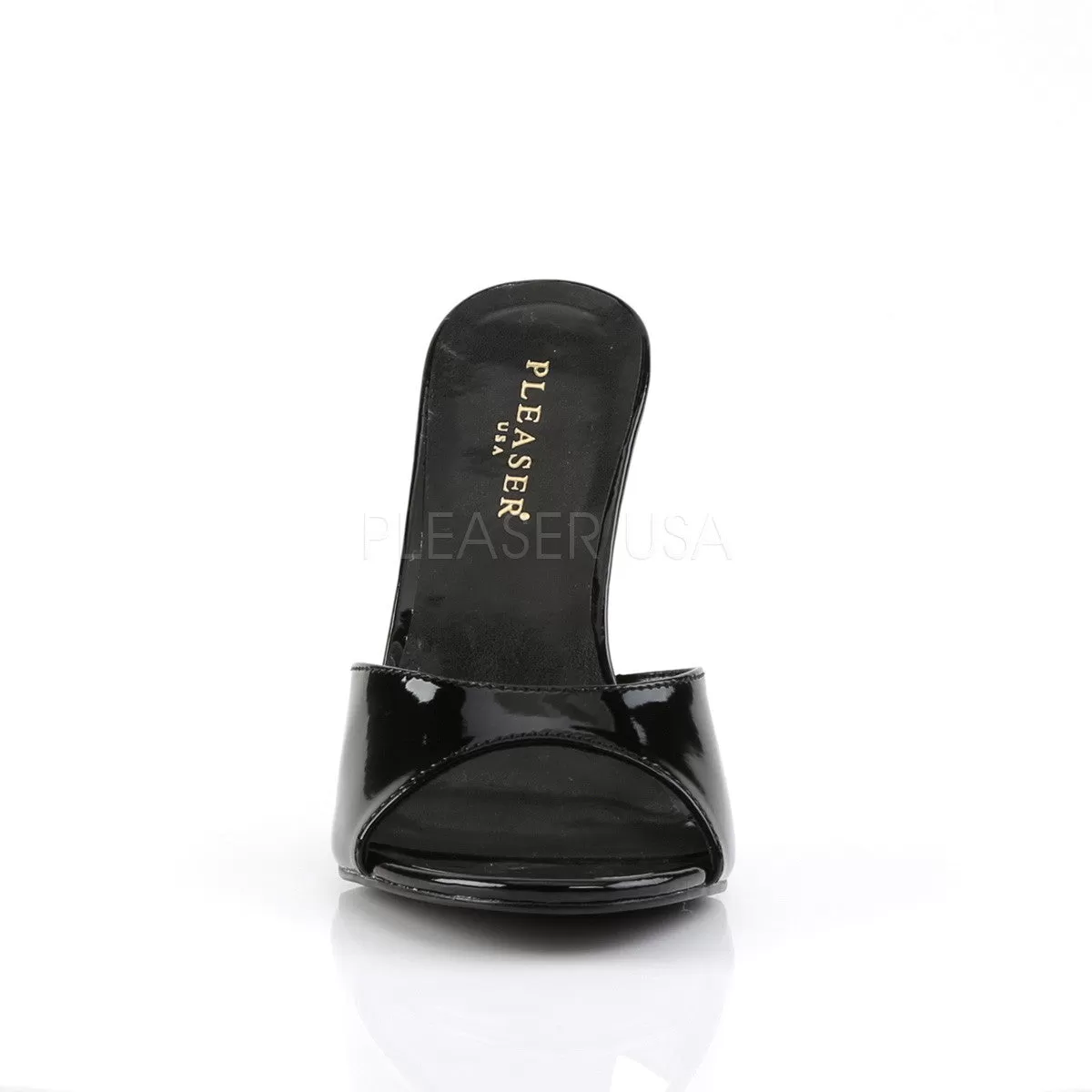 4 Inch Heel CLASSIQUE-01 Black Patent