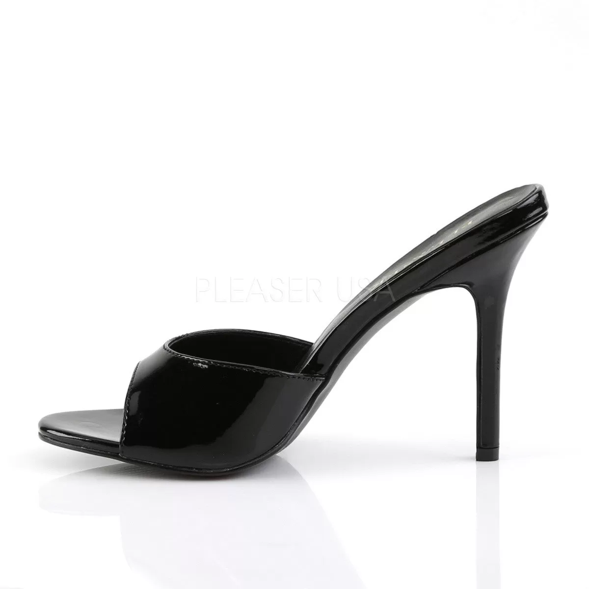 4 Inch Heel CLASSIQUE-01 Black Patent