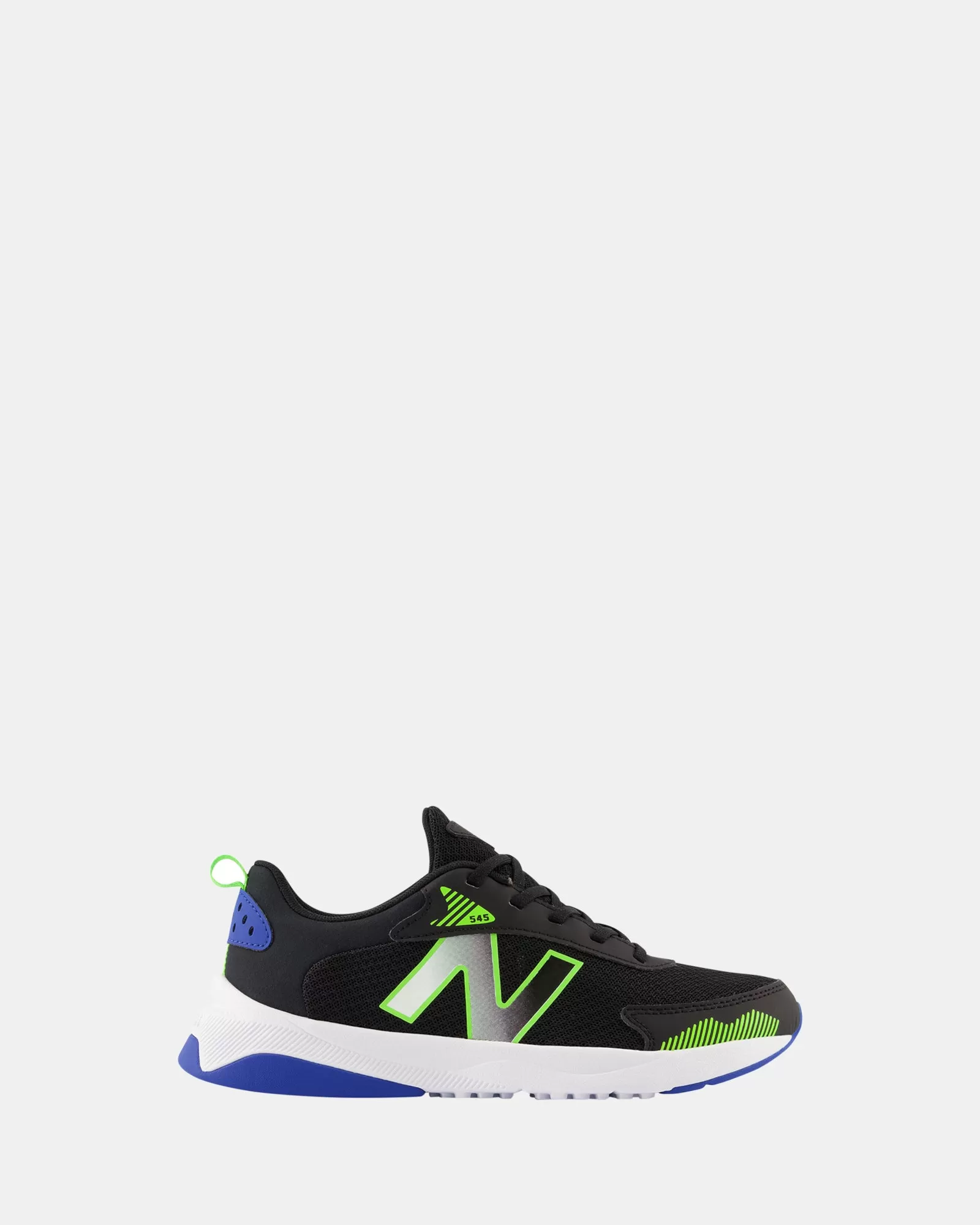 545 Laces Grade School Black/Blue/Lime