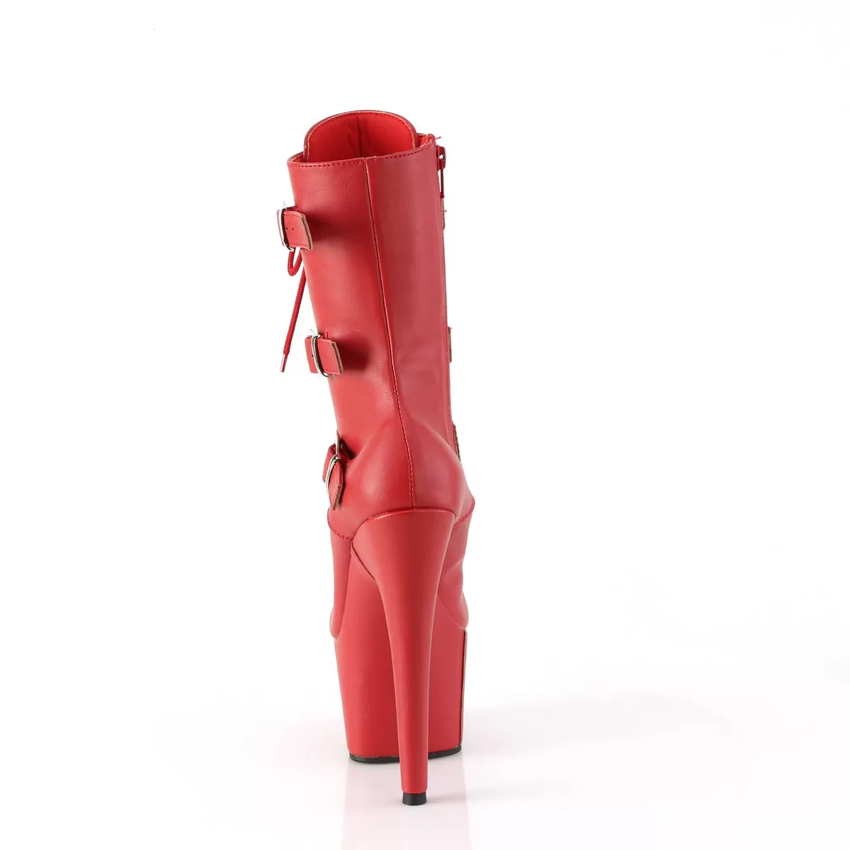 7 Inch Heel ADORE-1043 Red Pu