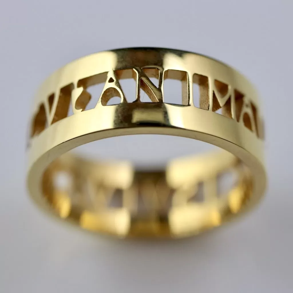 Anima Roman Ring - Gold