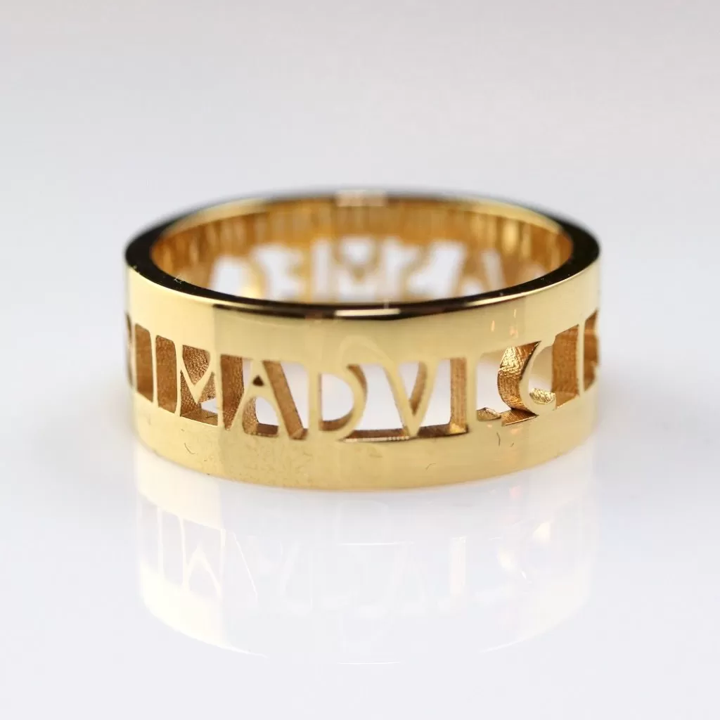 Anima Roman Ring - Gold