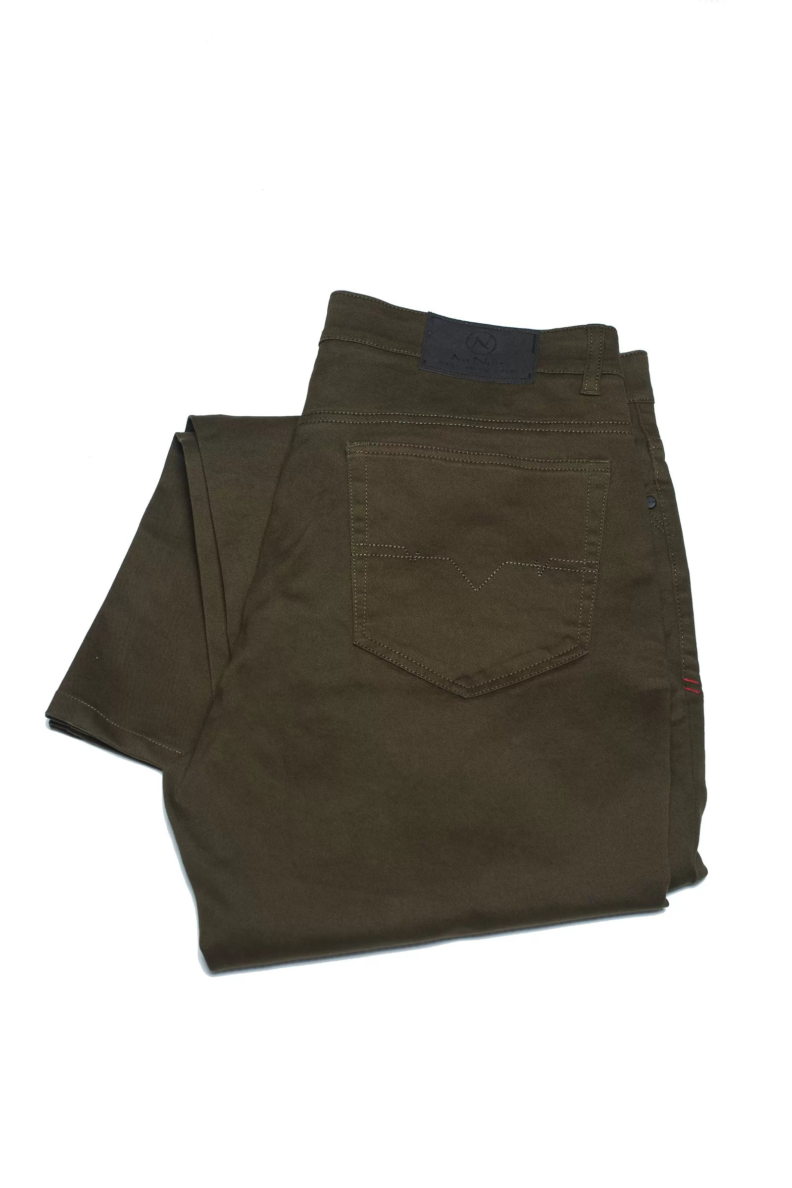 Au Noir Dressy Stretch Pant - Signum Olive