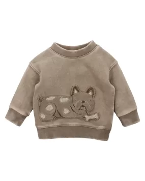 AUSTIN DOG SWEAT TOP 3-5 YRS