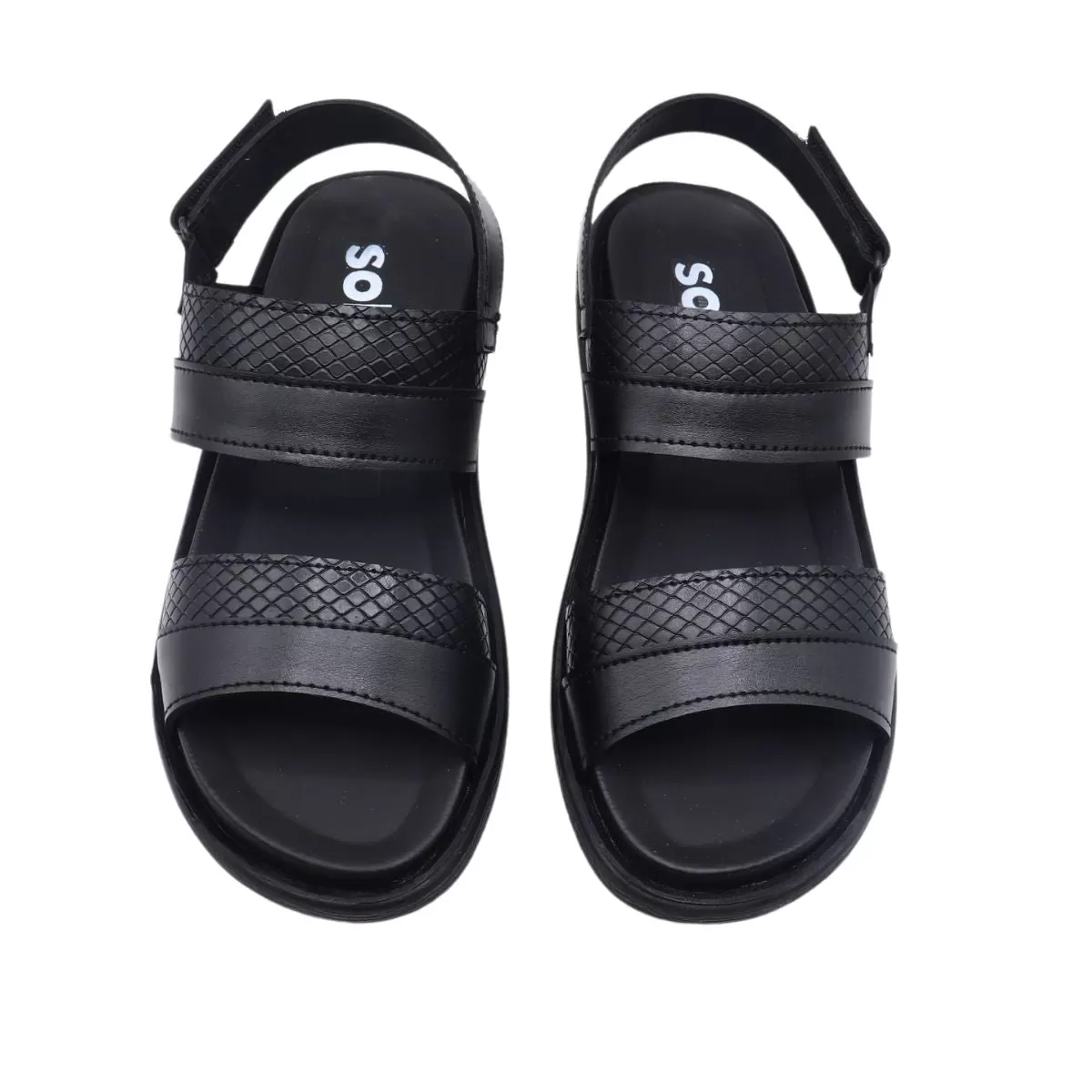 Black Casual Sandal 115042