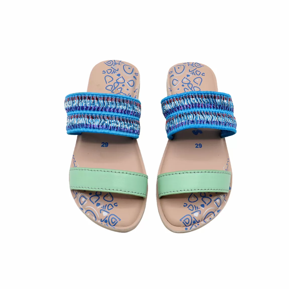 Blue Casual Slipper K00G30015