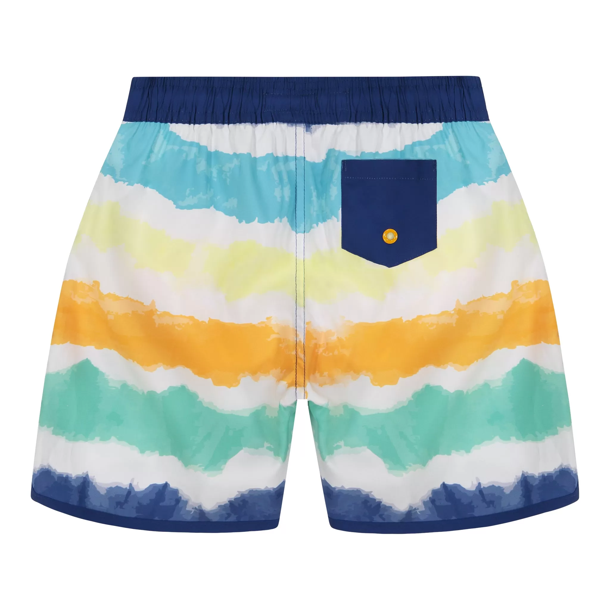 Boys Tie-Dye Stripe Swim Set