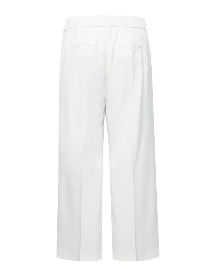 b.young Dydanta Wide women's trousers 20805614 114800 off white