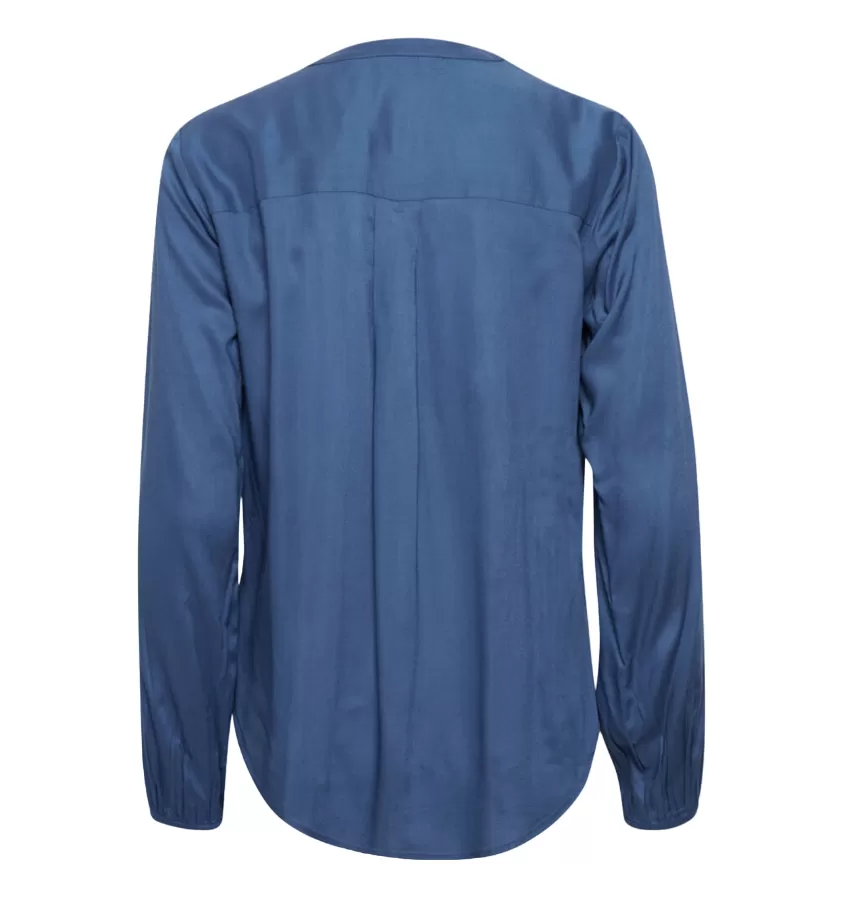 b.young Josa long sleeve shirt 20812710 sky blue