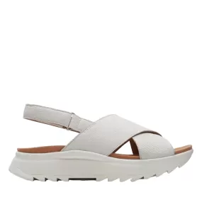 Clarks women's sandal Dash Lite Wish 171949 4 off-white