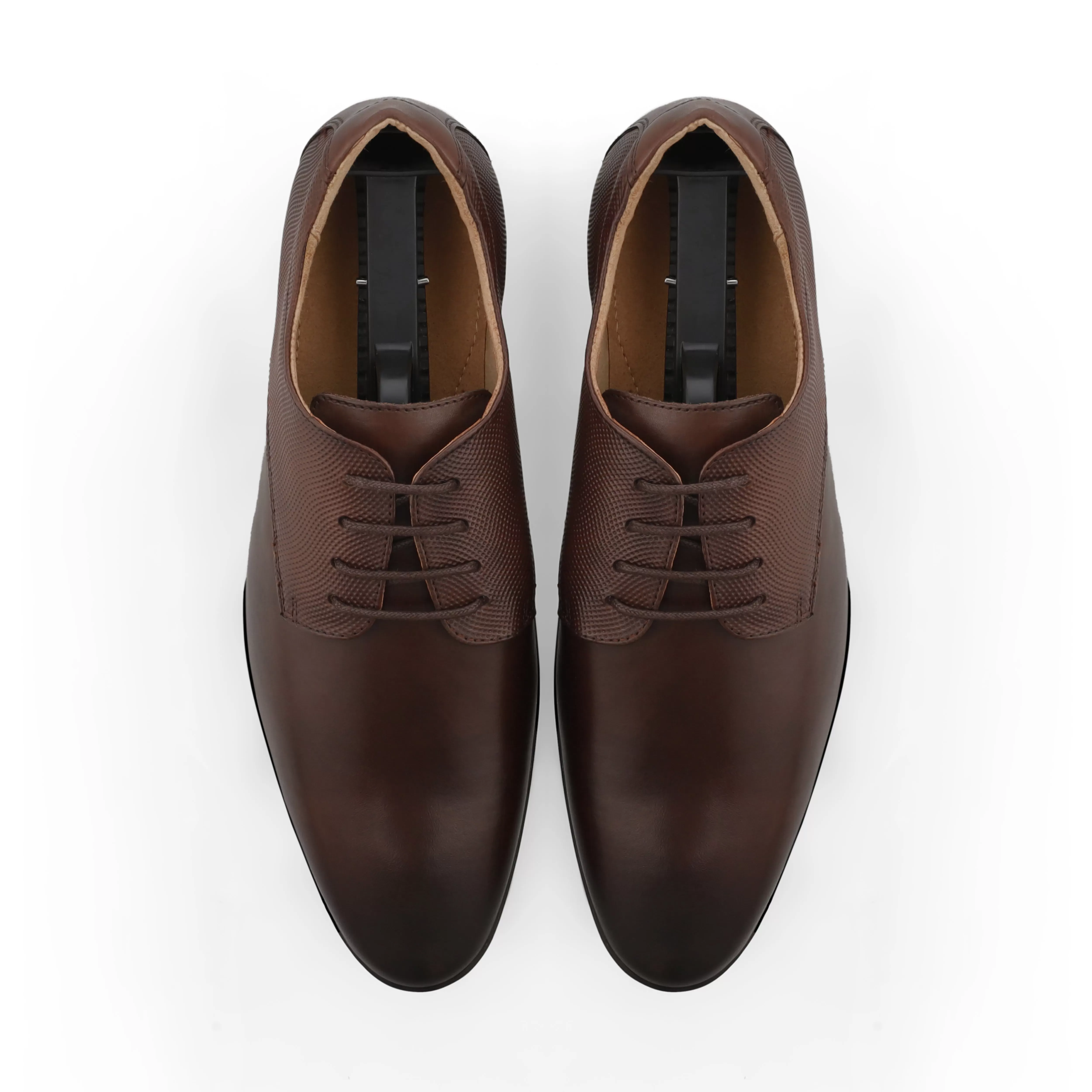 Classic Leather Derbys-Brown