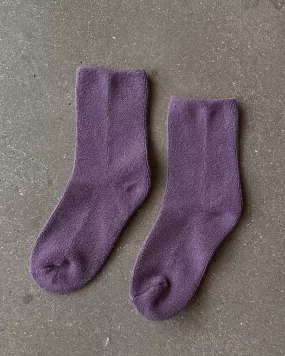 Cloud Socks – Plum