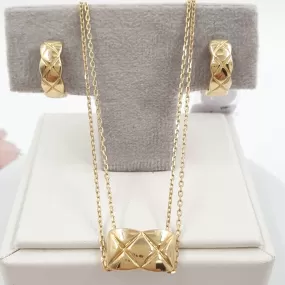 Crush Jewelry Set 18K Yellow Gold