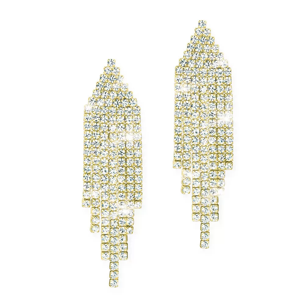 Decadence Gold Earrings