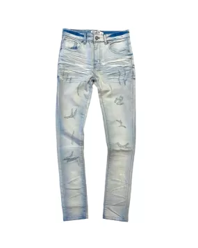 Distressed Super Stretch Jean