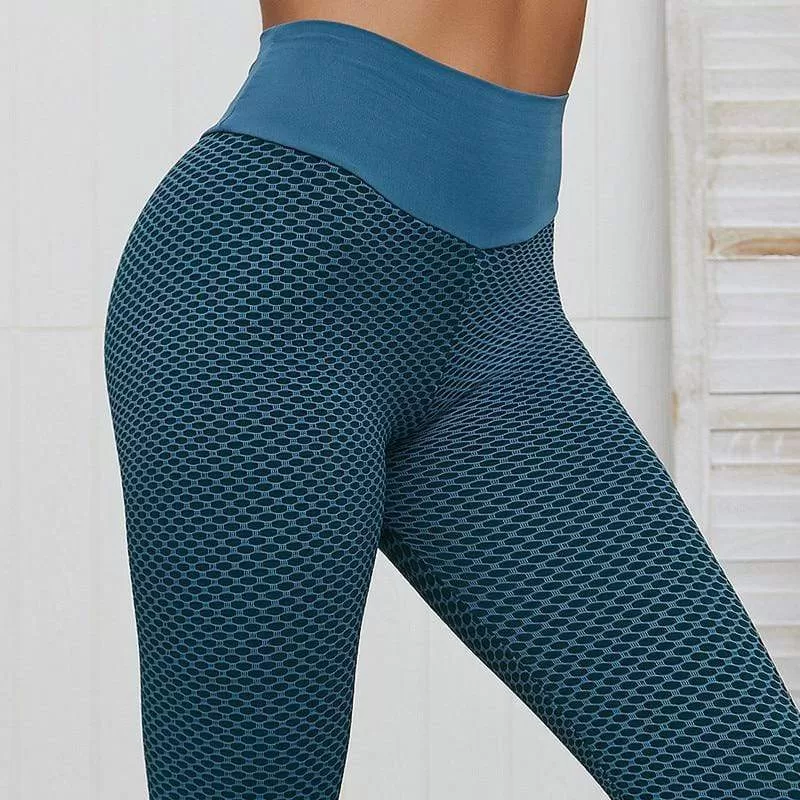 Dot Women Leggings High Waist Fitness Legging Push Up Ladies Seamless Workout Pants Female Leggins Mujer Polyester Casual