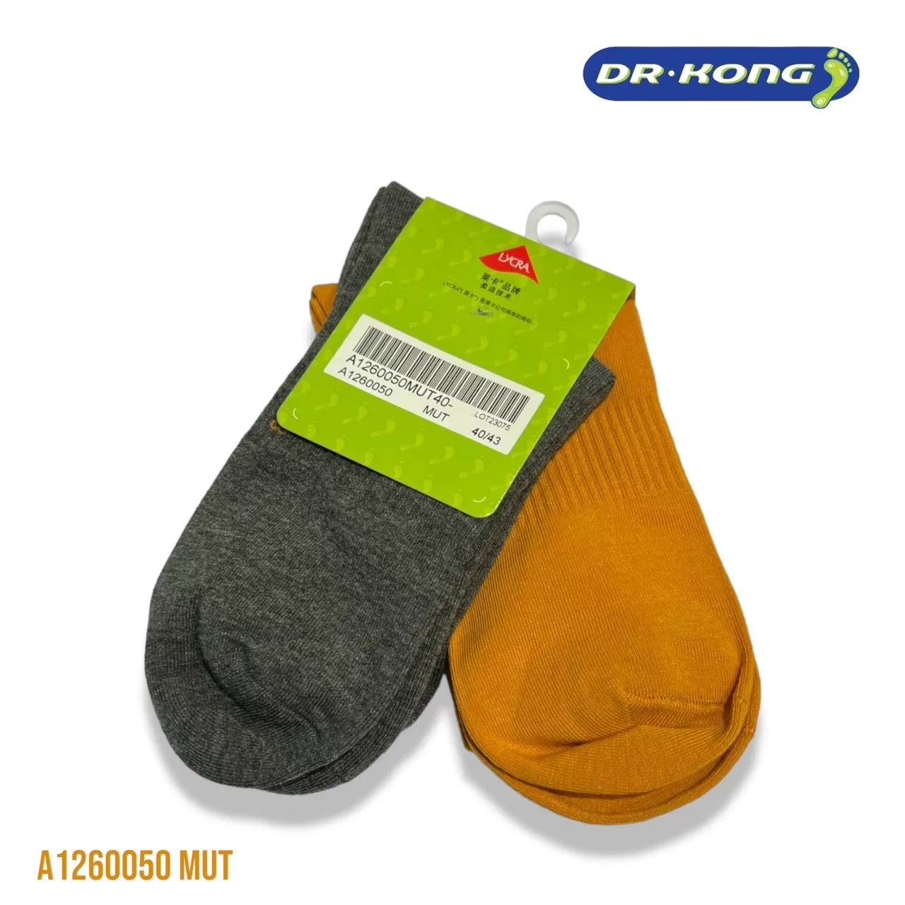 DR.KONG HEALTH SOCKS DK-A1260050-MUT-40(RP : $15.90)