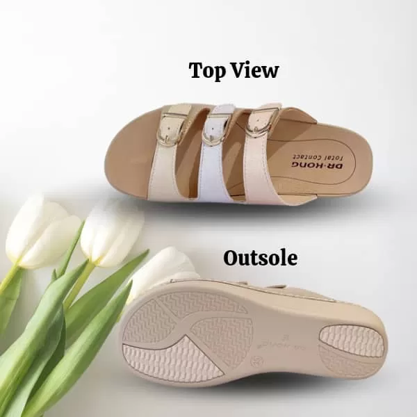 DR.KONG WOMEN REMOVABLE INSOLE SANDALS DK-S8000367E3-LBE(RP : $189)