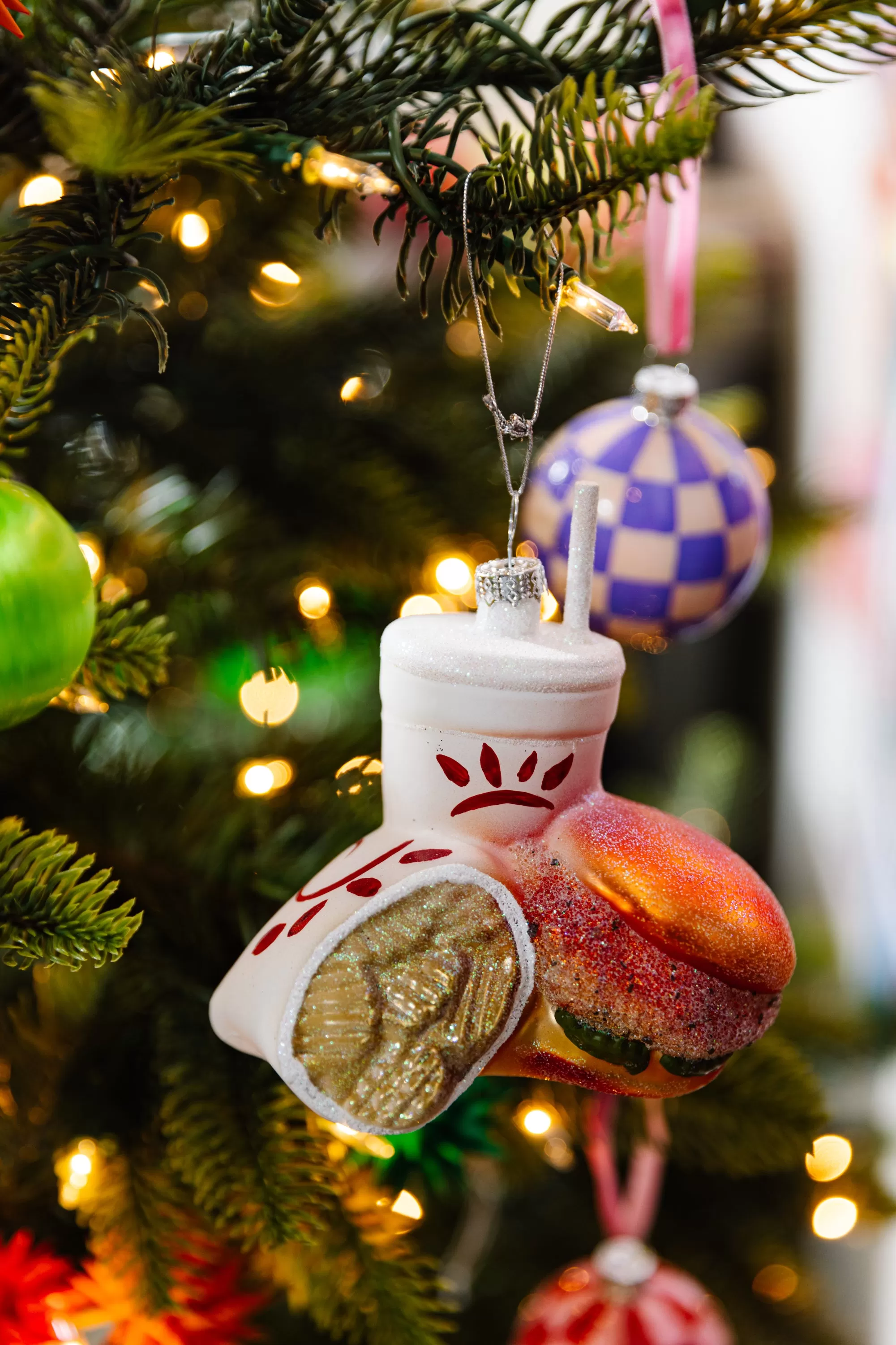 Eat Mor Chikin Ornament