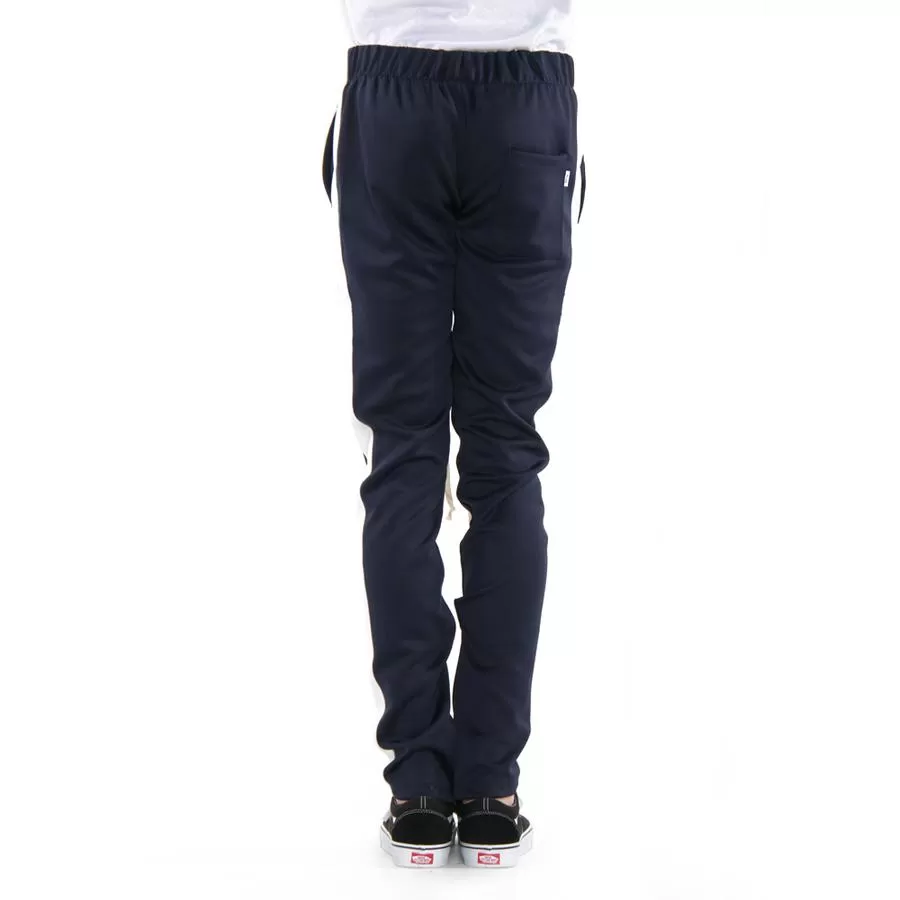 EPTM Techno Track Pants in Navy/Ivory