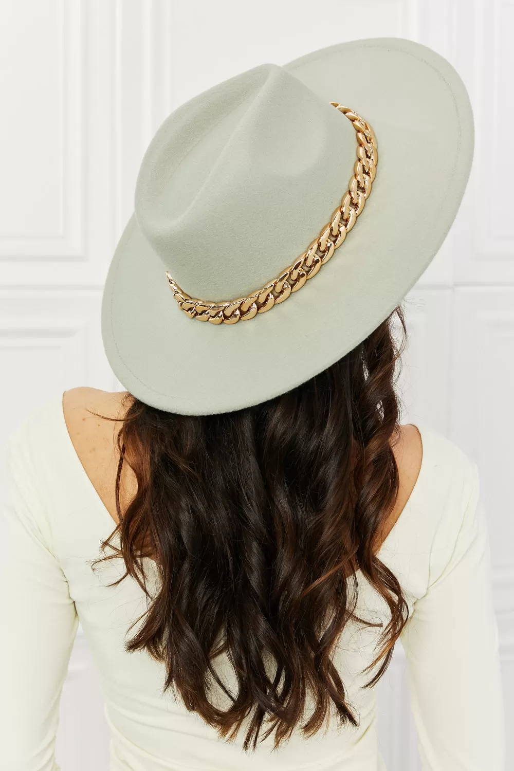 Fame Keep Your Promise Fedora Hat in Mint