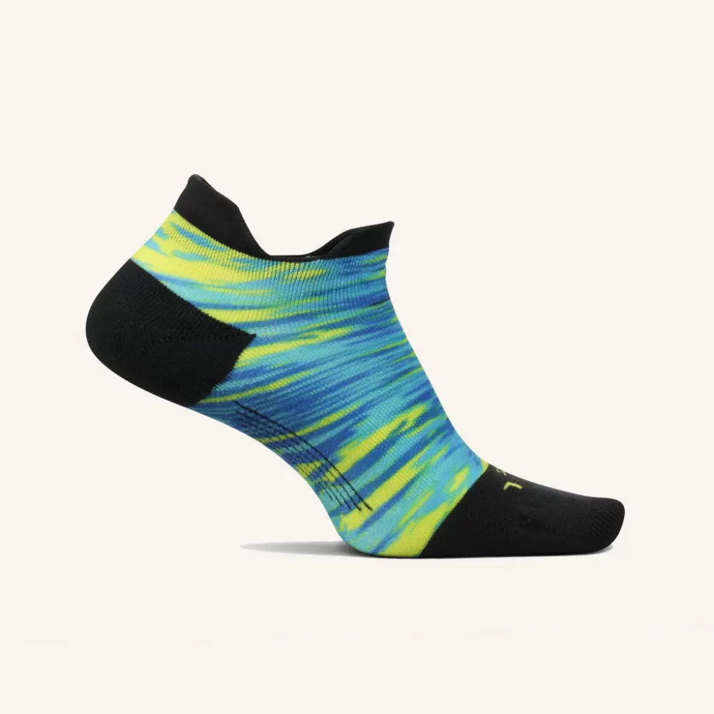 Feetures Elite Light Cushion No Show Tab Socks - Limited Edition - Reflection Blue