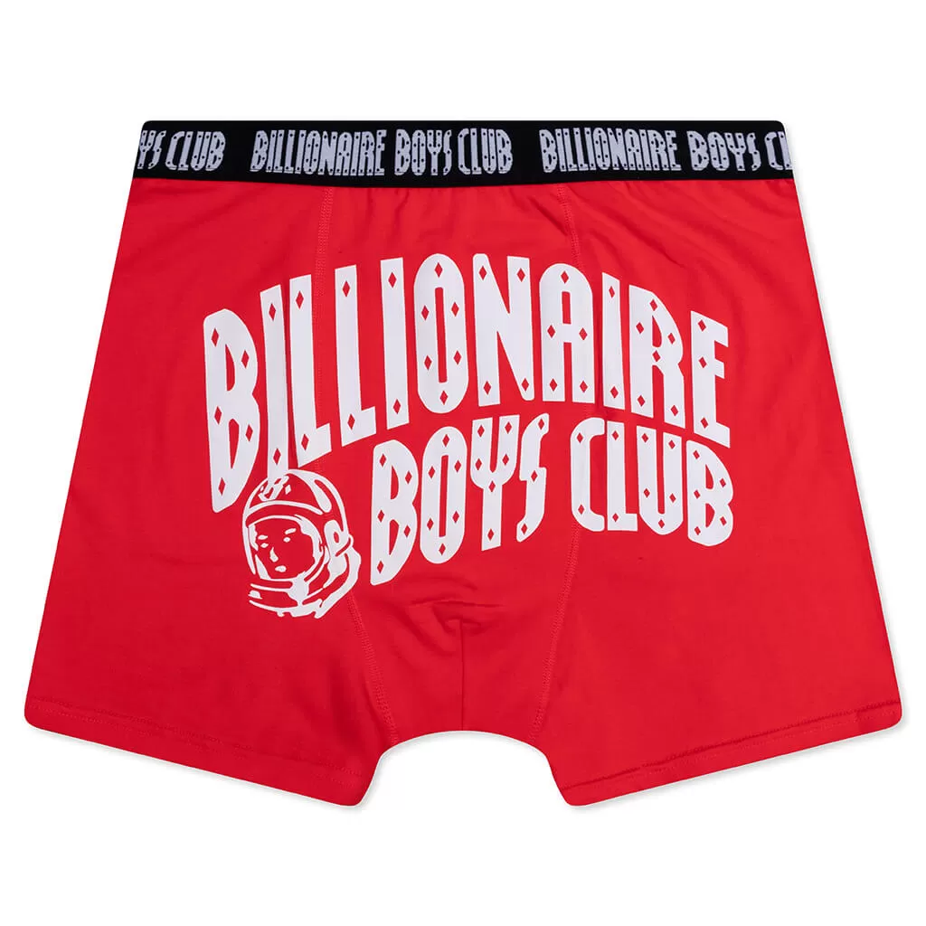 Floating Briefs - Red/Black