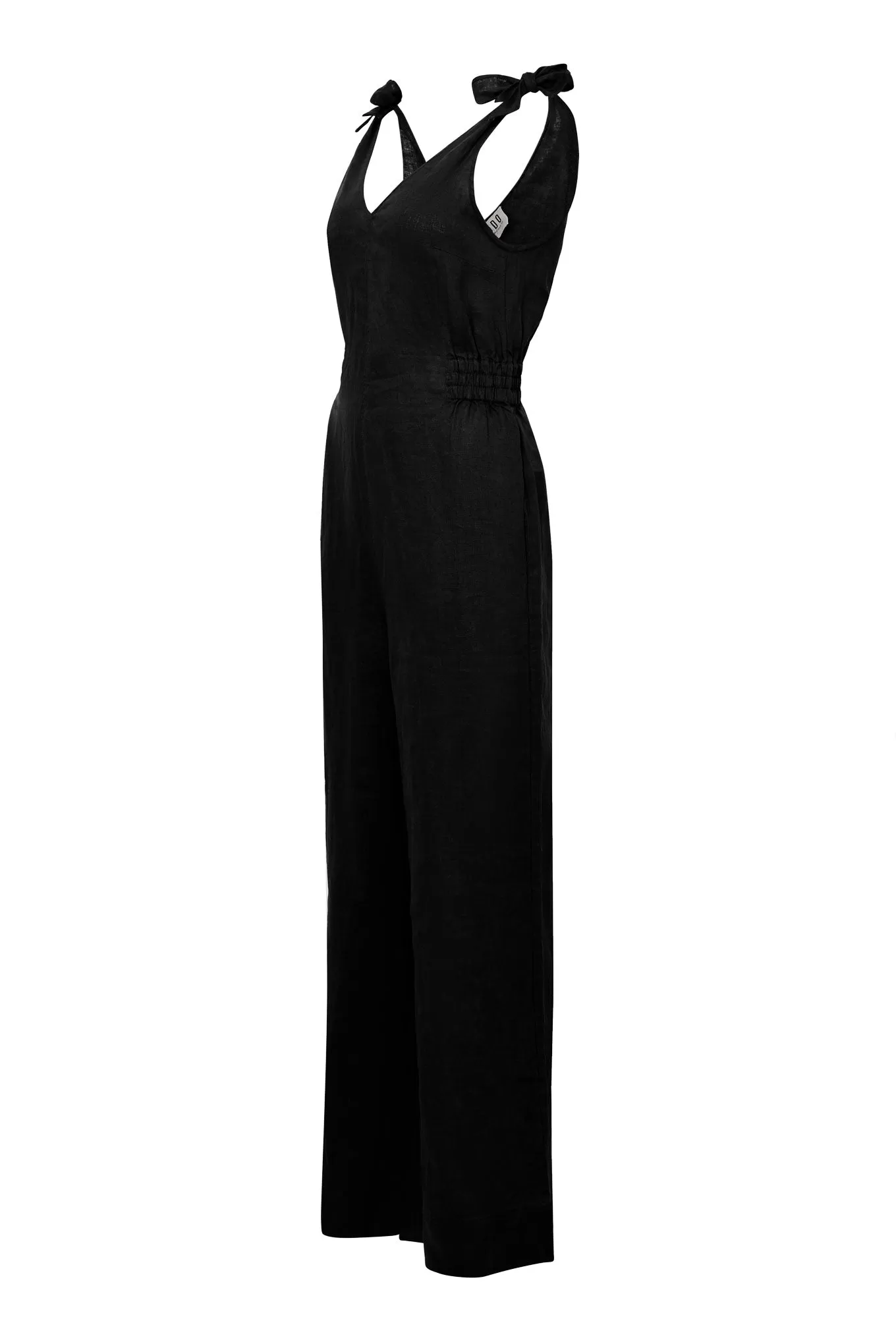 FLOSS - Linen Jumpsuit Black