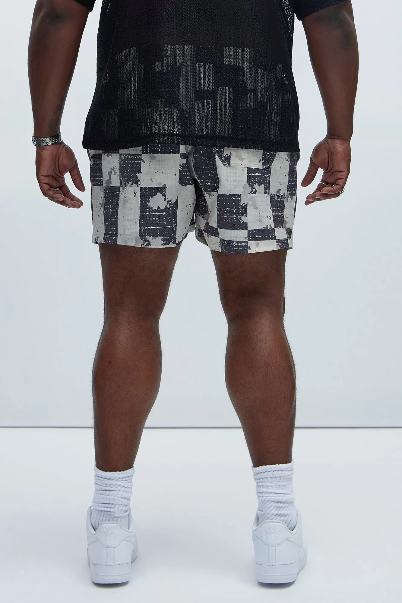 Galty Swim Trunks - Black/combo