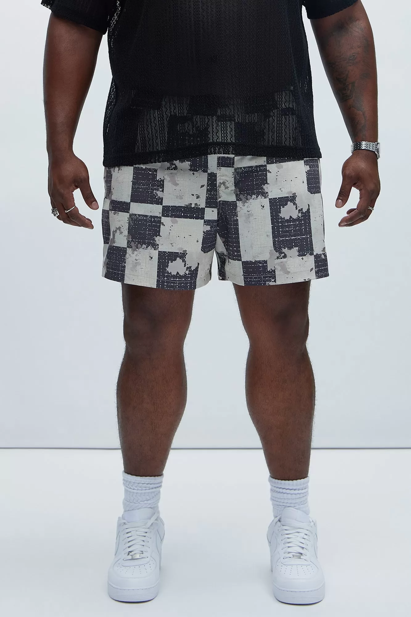 Galty Swim Trunks - Black/combo