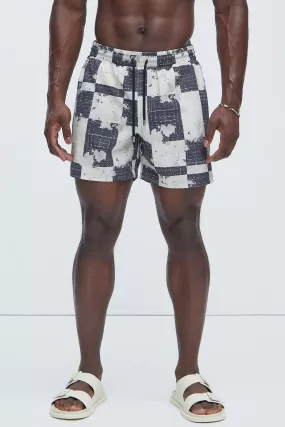 Galty Swim Trunks - Black/combo