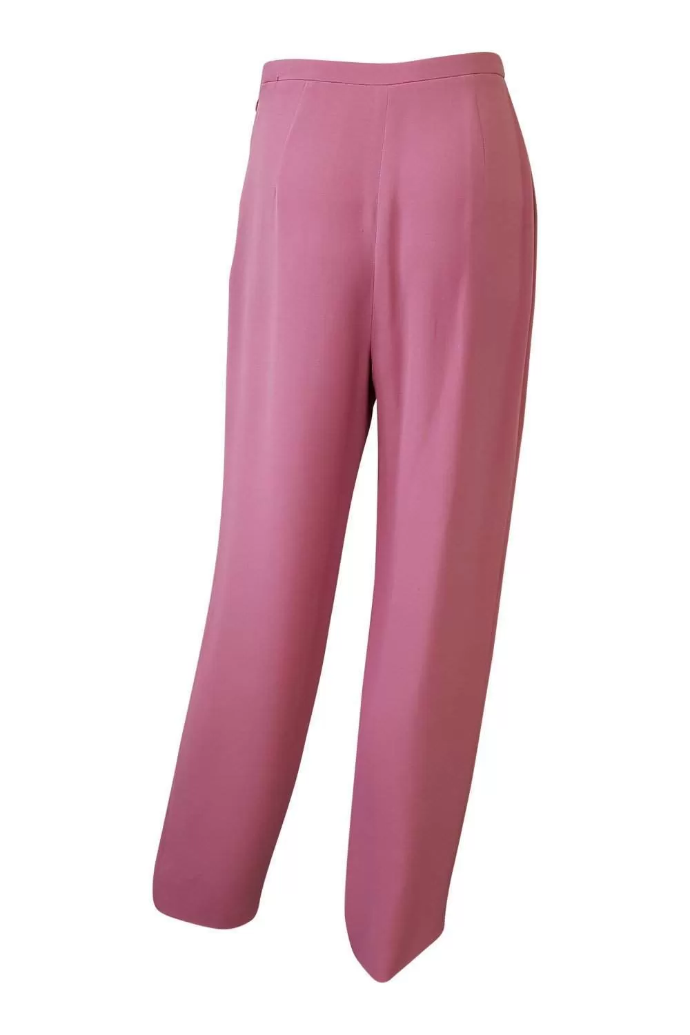 GIORGIO ARMANI Women's Tailored Pink Straight Leg Trousers (38)