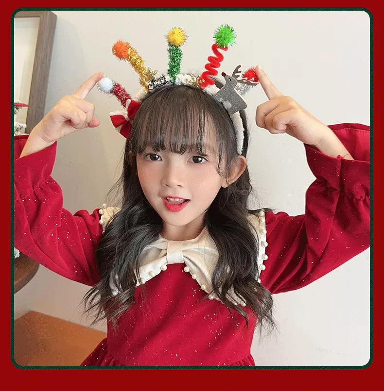 Girls Cartoon Christmas Accessories Headwear Wholesale 23101548