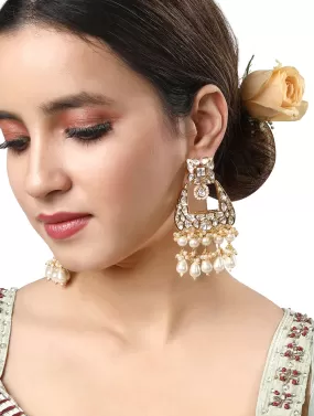 Gold Plated Kundan Earrings