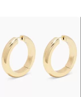 Gorjana Shawn Statement Hoops - Gold