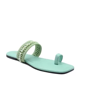 Green Casual Chappal L00000007