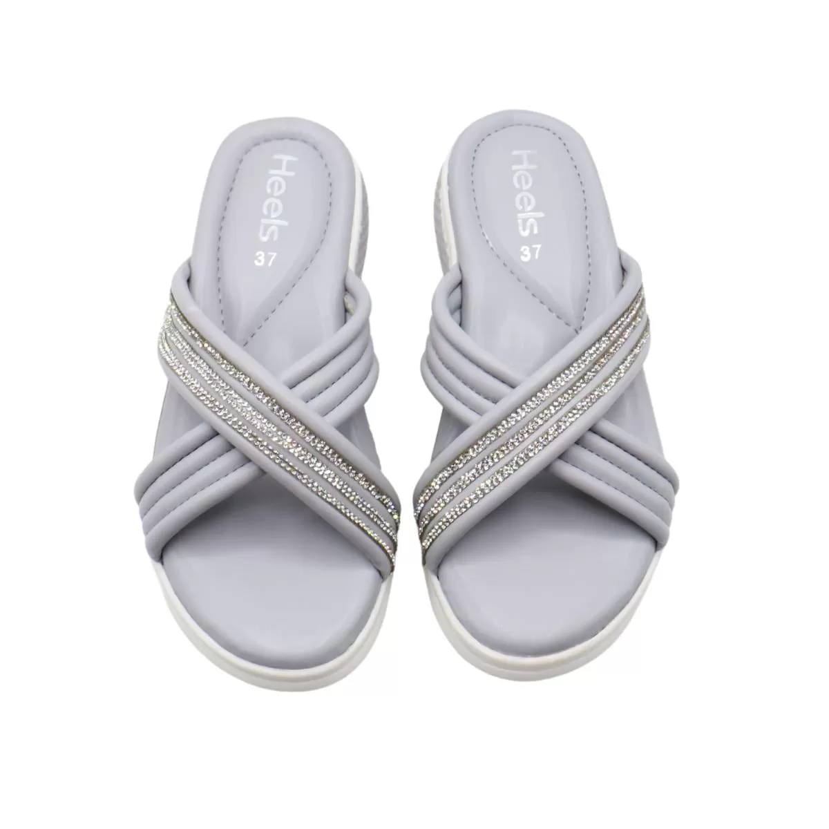 Grey Casual Slipper LCL760001