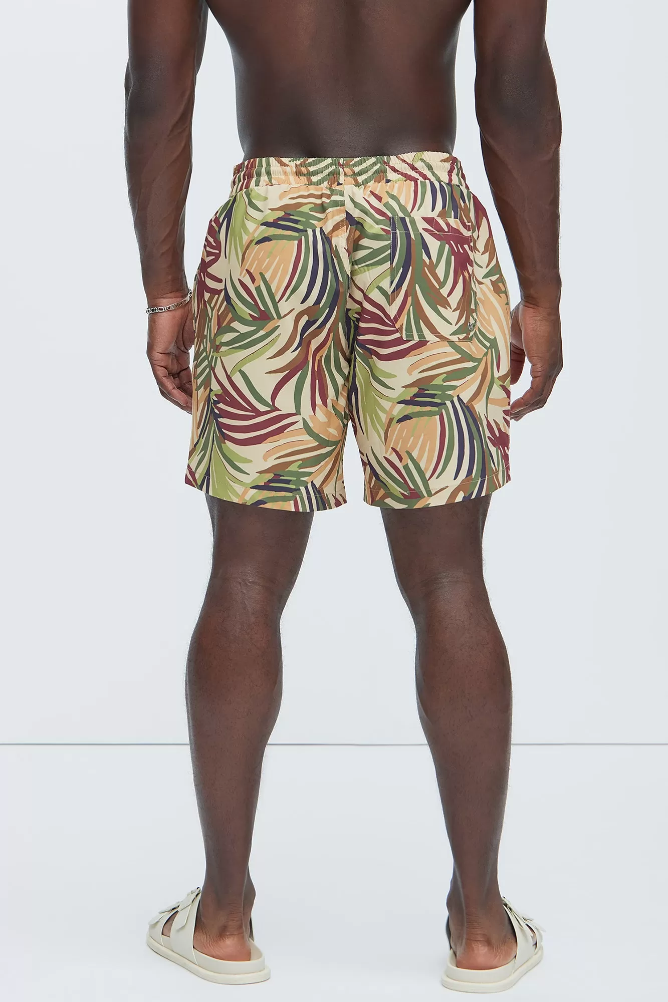 Hyde Foliage Swim Trunks - Green/combo