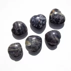 Iolite with Sunstone - Light - Hearts