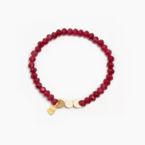 July Birthstone Bracelet