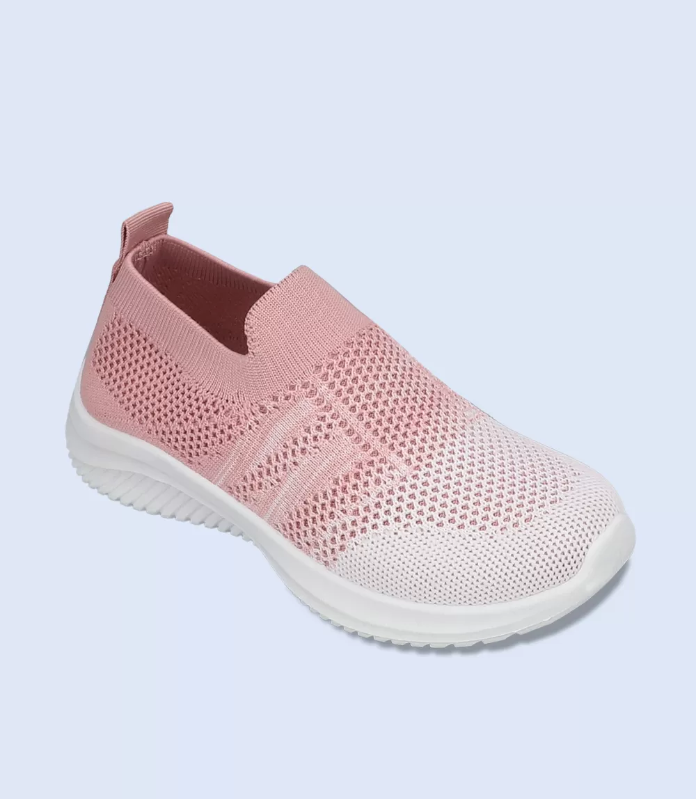 KG0081-PINK-Girls Casual Sneakers