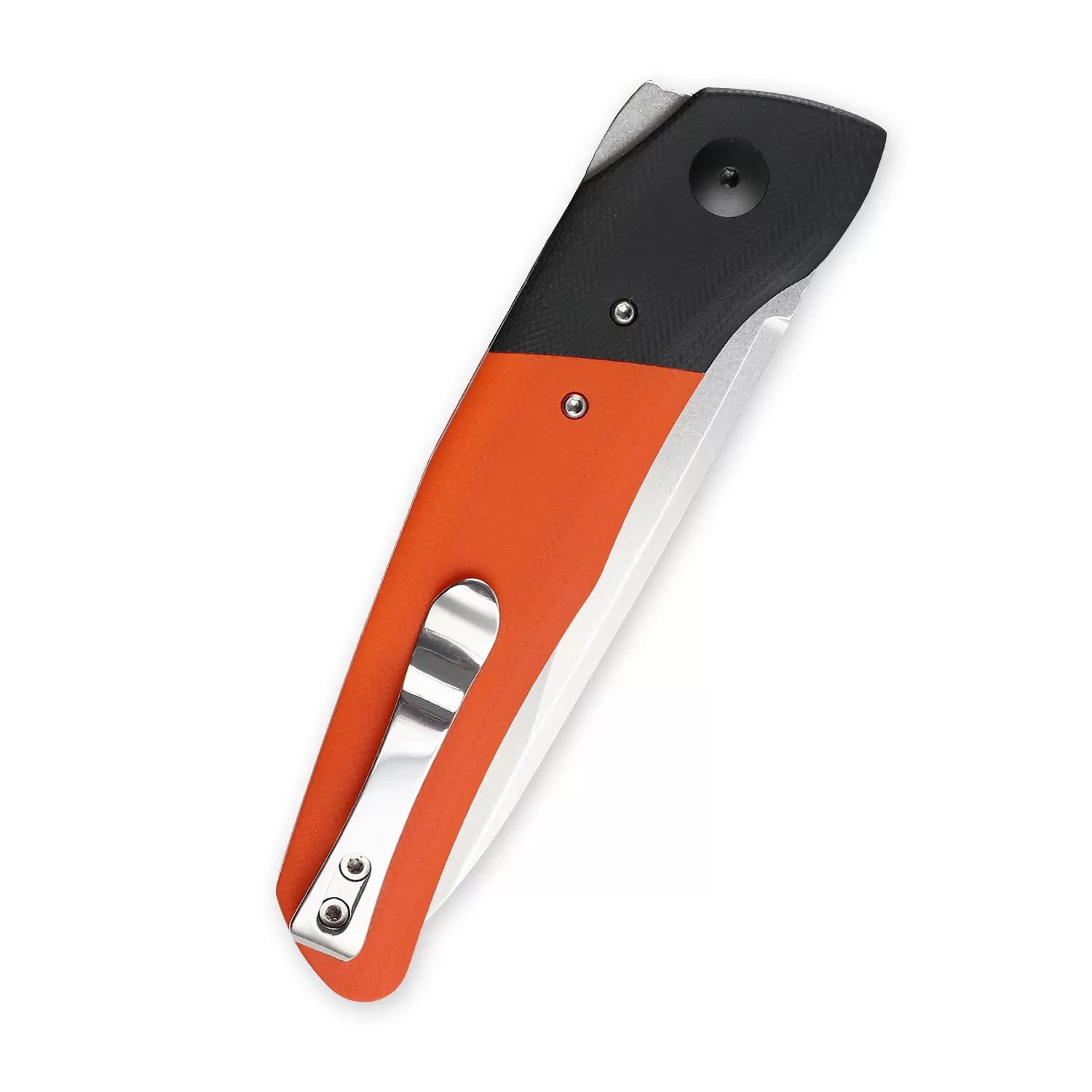 Kizer Arsenyan In-Yan Liner Lock Knife Orange G-10 V4573N2 (3.9 Satin)