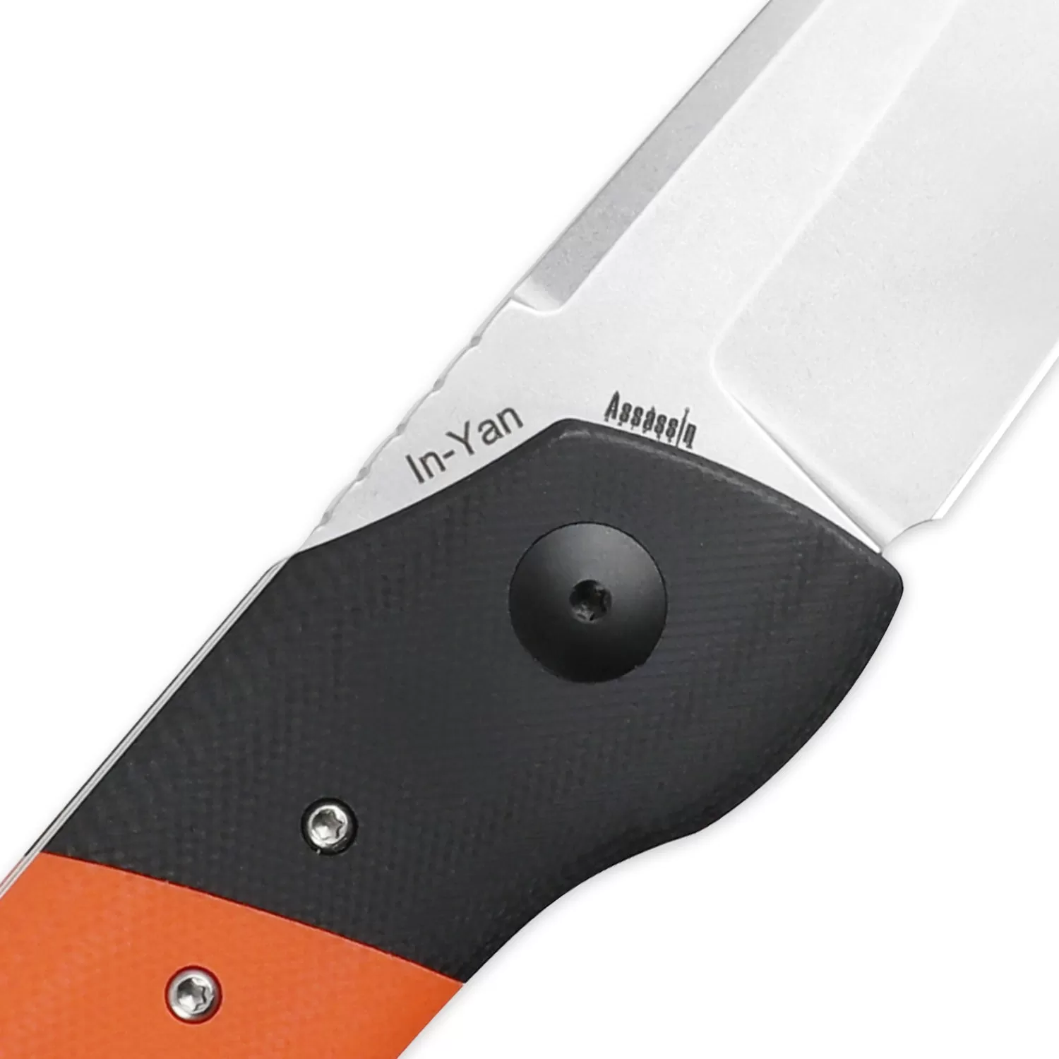 Kizer Arsenyan In-Yan Liner Lock Knife Orange G-10 V4573N2 (3.9 Satin)