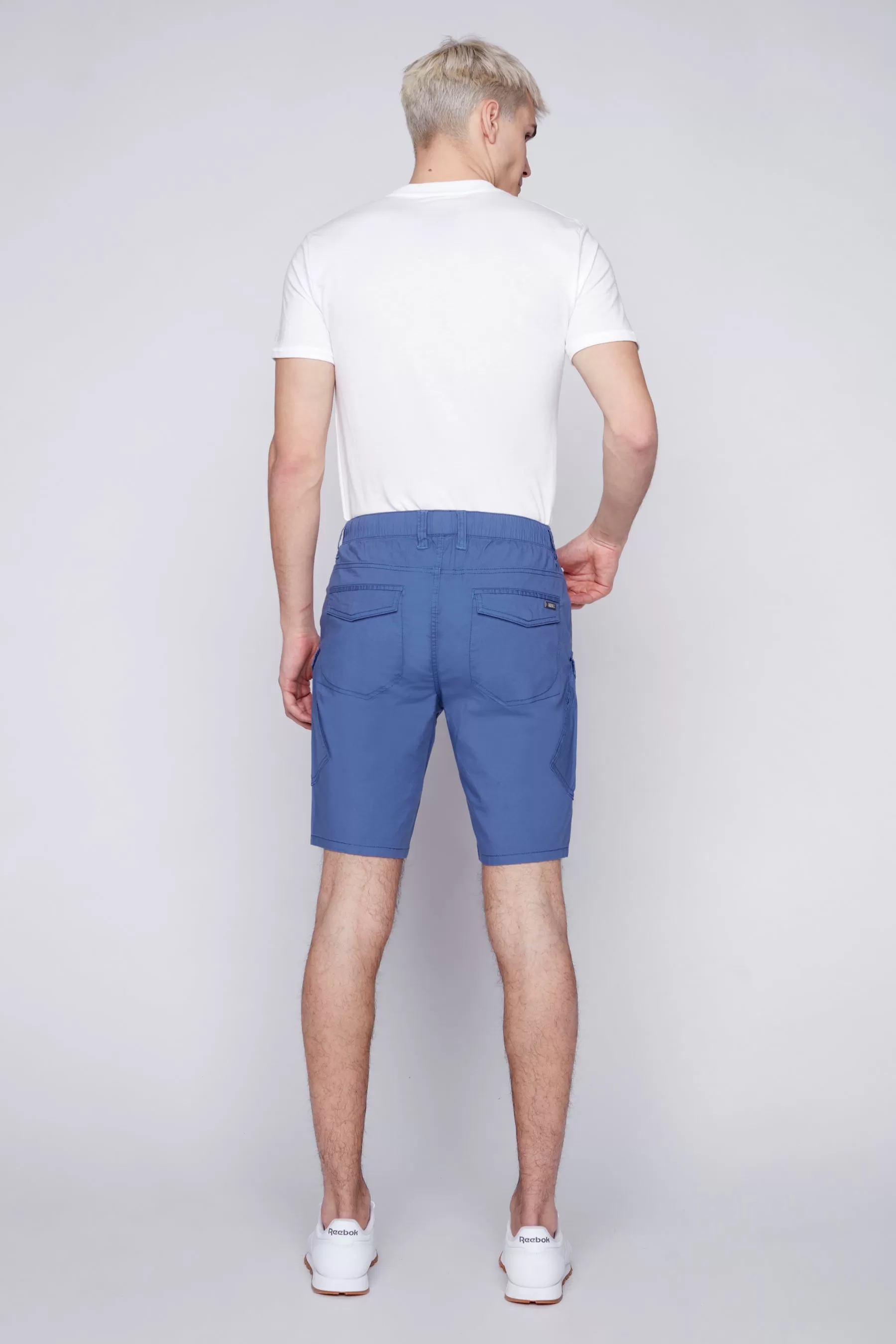 KRAVITZ - Mens Shorts With bellowed Cargo pockets - Cobalt