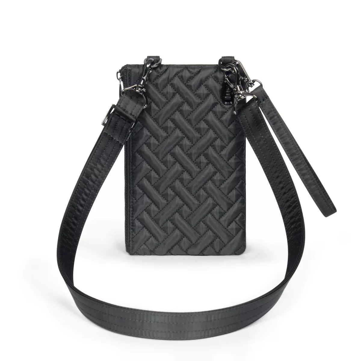 LUG Peekaboo Convertible Crossbody Bag in Black