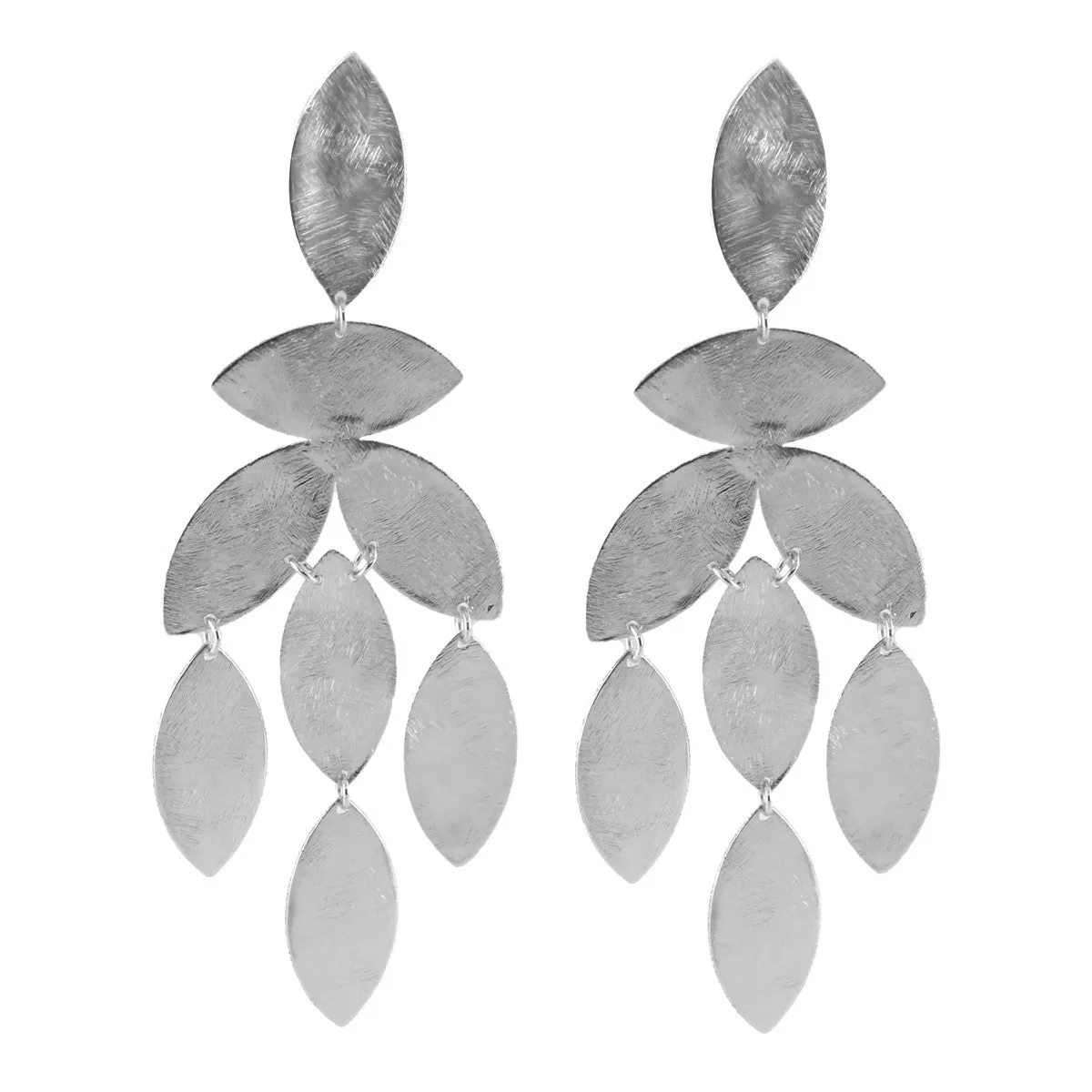 Magnolia Marquise Chandelier Earrings