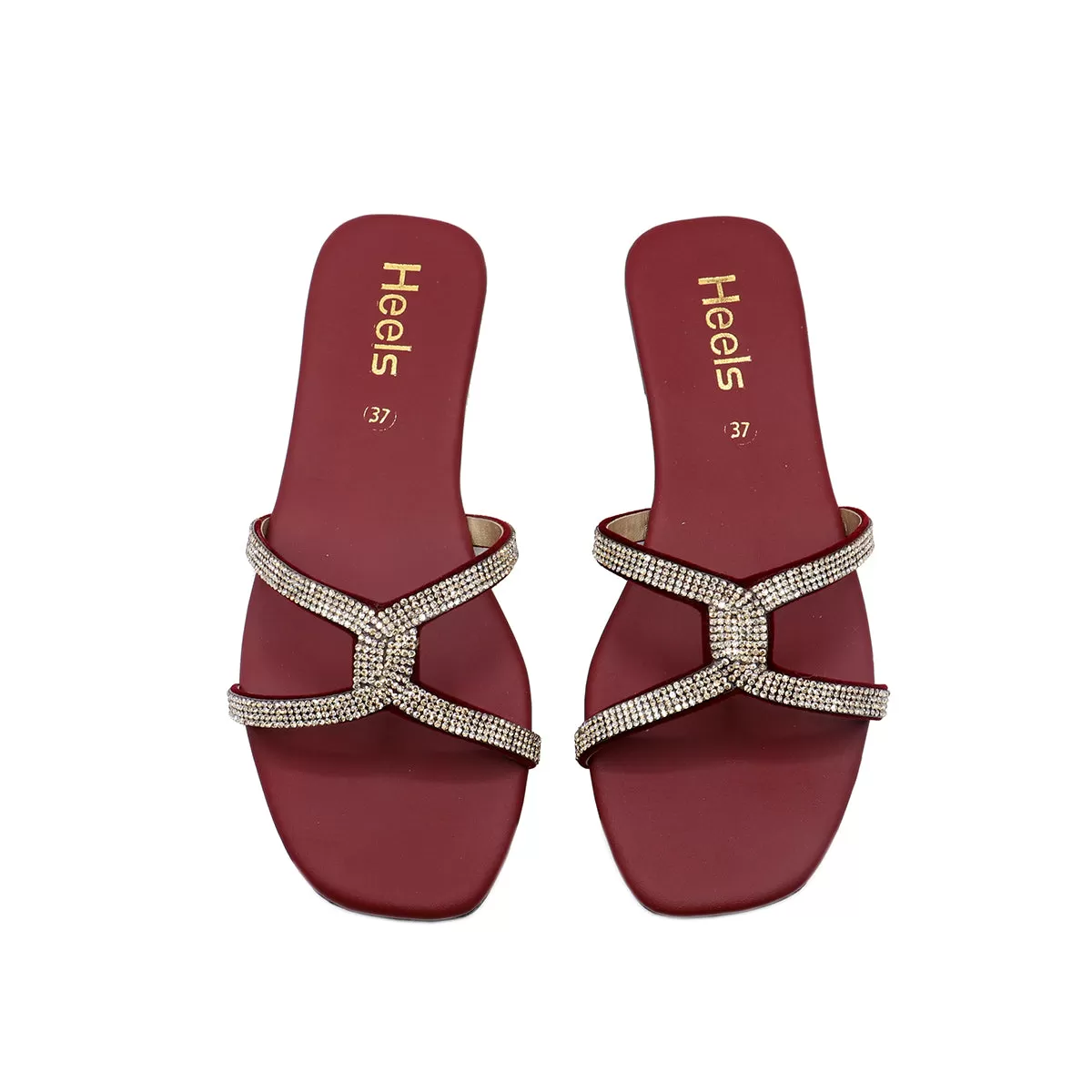 Maroon Casual Slipper L00000001