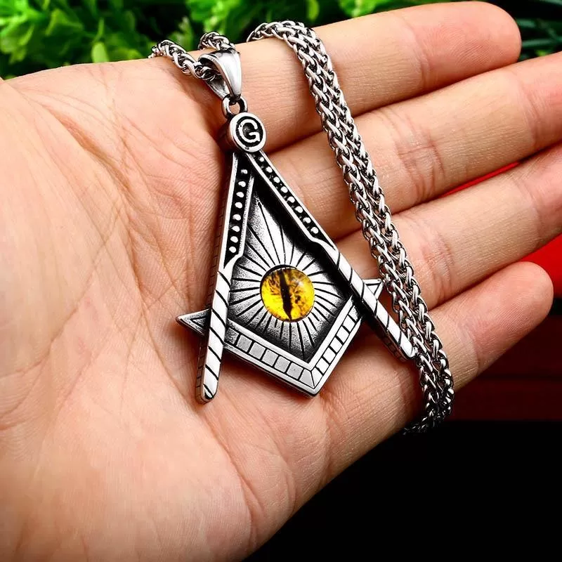 Masonic Eye Of Providence Necklace