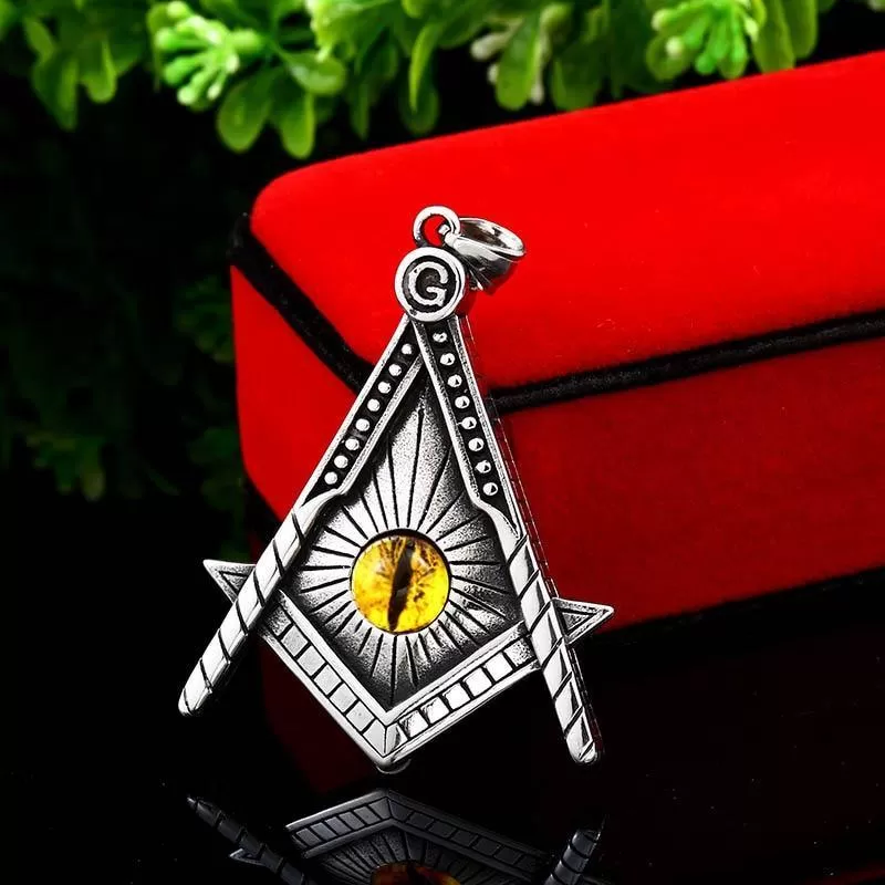 Masonic Eye Of Providence Necklace